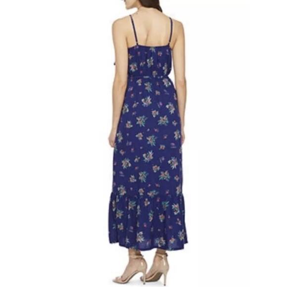 Payton & Parker Floral Spagetti Strap Maxi Dress Size XS NWT Blue - Picture 4 of 8